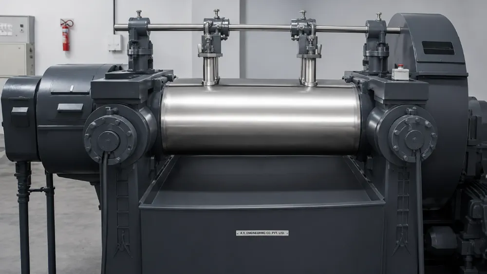 16 by 42 inch two-roll mixing mill